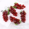 Lifelike Artificial Grape Fruit Leaves Plant for Home Showcase Display