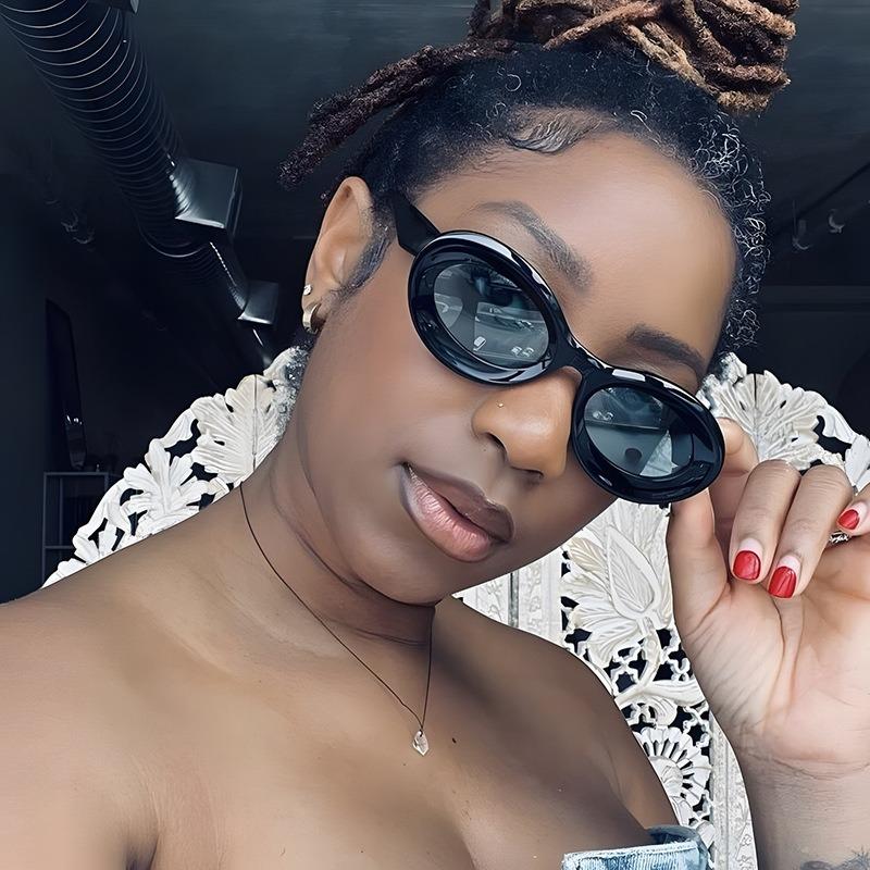 Vintage Oval Small Frame Sunglasses for Women Men Luxury  Designer Sun Glasses Steampunk Popular Sunglasses gafas de sol