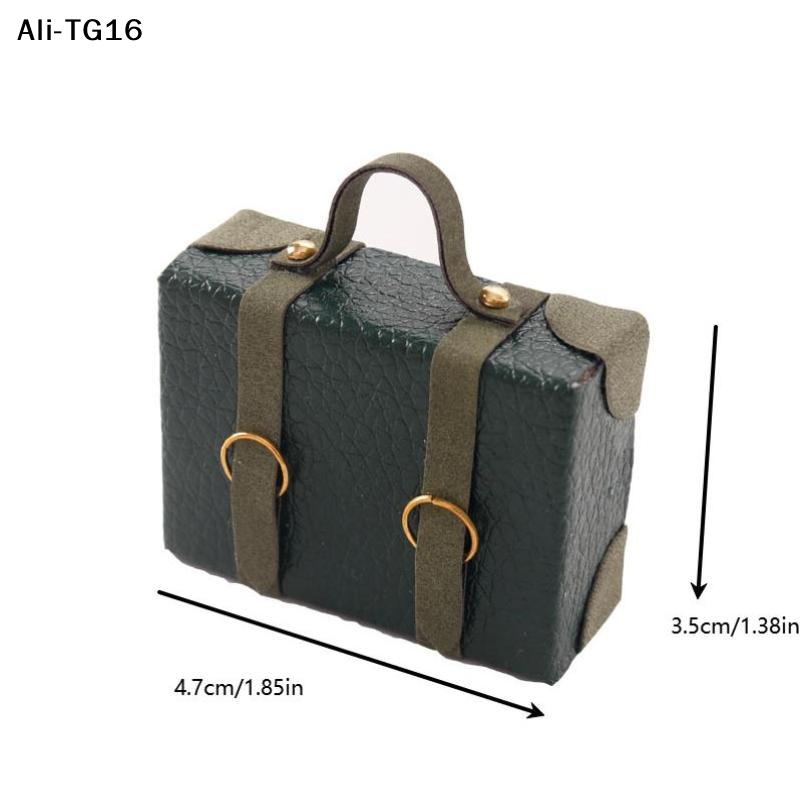 1:12 Dollhouse Miniature Briefcase Suitcase Model Decor Toy Doll House Accessories