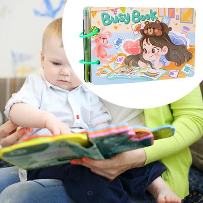 Busy Activity Book for Cognitive Growth And Engagement In Early Childhood