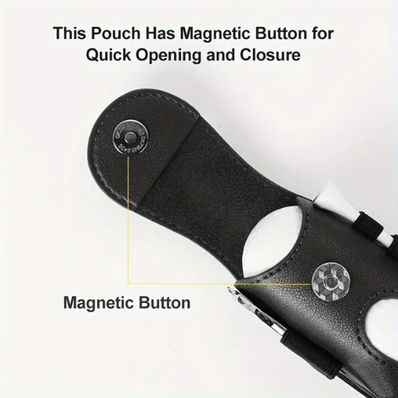 1PC Waist-Belt Golf Ball Bag professional Golf Ball Waist Pouch Portable Mini Golf Bag Durable Stylish Design for Golf Enthusiasts