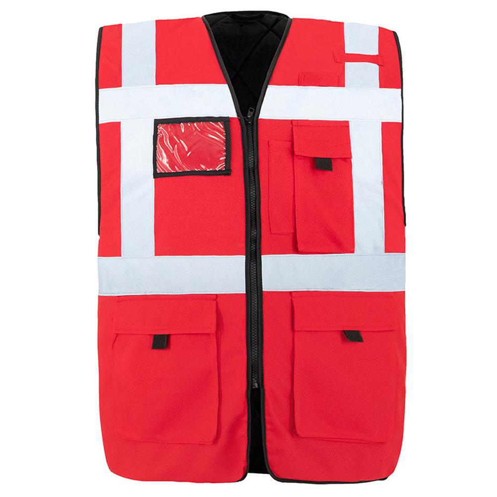 Korntex Unisex Adult Wismar CO² Neutral Padded Hi-Vis Vest