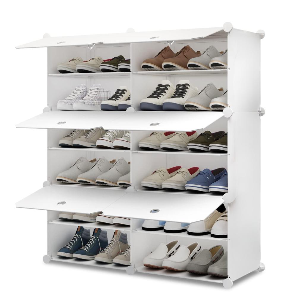 Wardrobe, shoe rack, modular folding cabinet, towels, toys, shelves, strong