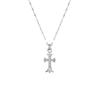Colorful Cross Pendant Necklace for Women - New Design In Titanium Steel
