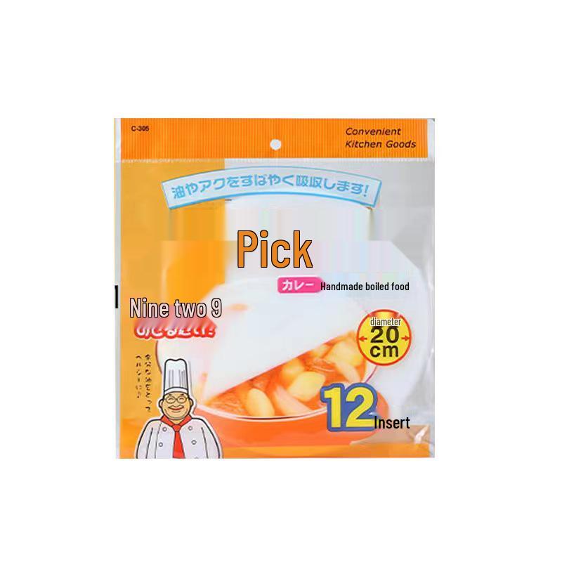 Oil-Absorbing Paper for Kitchens - Removes Scum & Floating Oil