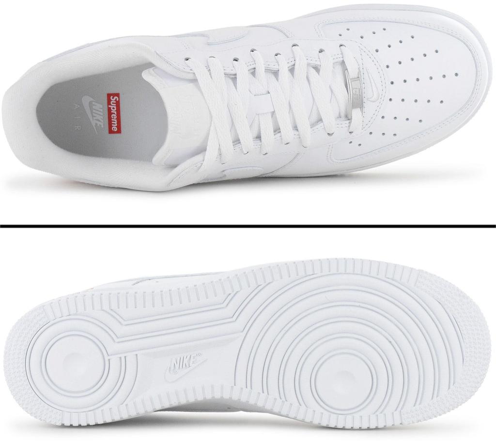 Nike X Supreme - Air Force 1 Low SP - Men's Sneakers Shoes White CU9225-100 ORIGINAL