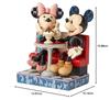 Enesco Disney Traditions by Jim Shore Mickey and Minnie Mouse Soda Shop Figurine, 6.25 Inch, Multicolor