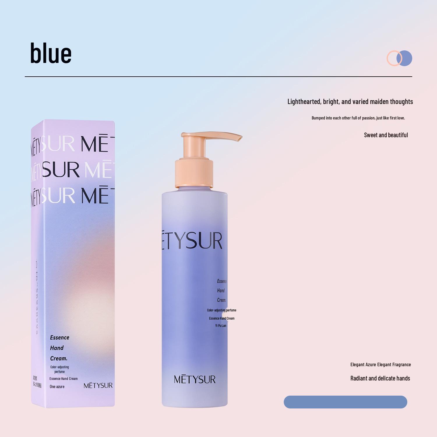 Mei Ti Xiu Color-Correcting Hand Cream: Moisturizing, Long-Lasting Fragrance, Hydrating, Brightening, Refreshing Essence.