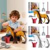 Farm Animal Horse Animal Model Can Comb Hair Horse Action Figure Ranch Horse Model Toys  Kids Toy