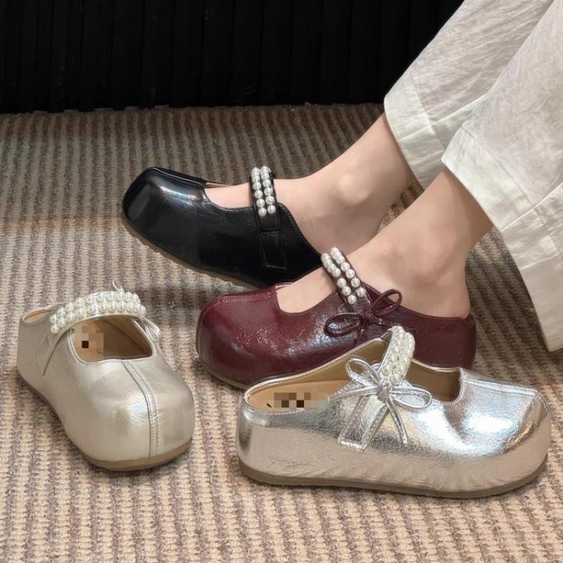 Short-statured Woman's New Style Half-toe Slippers with A Bun Hairstyle, One-piece Slip-on Shoes