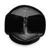 Unisex Aviator Hat Faux Leather Pilot Cap Winter Trapper Hunting Hat