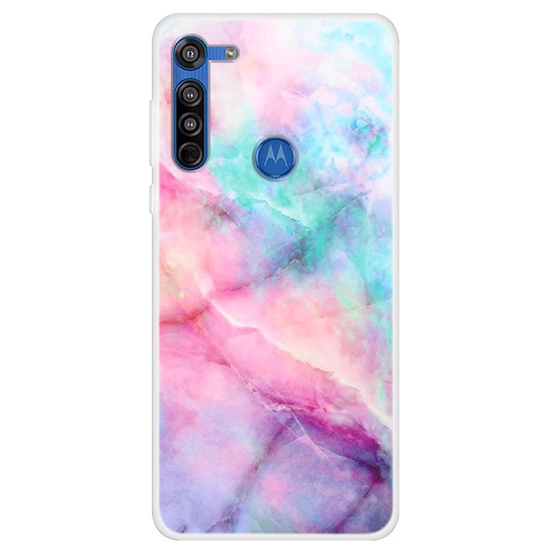Moto G8 Power Kılıfı Yumuşak Silikon Arka Kılıf Motorola Moto G8 Plus Telefon Kılıfı İçin Moto G8 Power Lite G 8 G8+ Sevimli Kapaklar