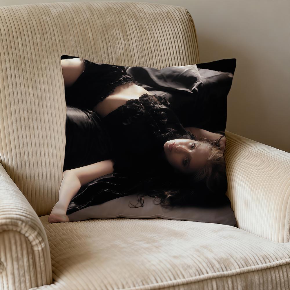 Наволочка I-Isabel Outdoor LaRosa Raven Диванная Певец Декоративная Квадратная Гостиная Спальня Автомобиль 12x12Inch