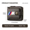 For BMW Multi Card Slot Coin Purse Protector Passport Holder Credit Card Holder Performance X1 X3 X5 E39 E46 E90 F20 E60 F30 M3 ysdn68