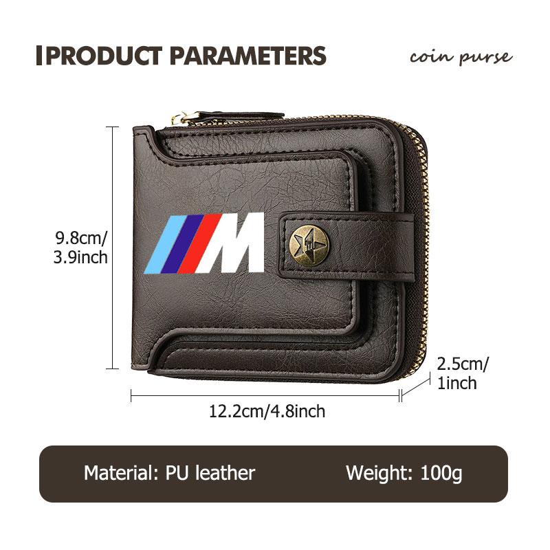 For BMW Multi Card Slot Coin Purse Protector Passport Holder Credit Card Holder Performance X1 X3 X5 E39 E46 E90 F20 E60 F30 M3 ysdn68
