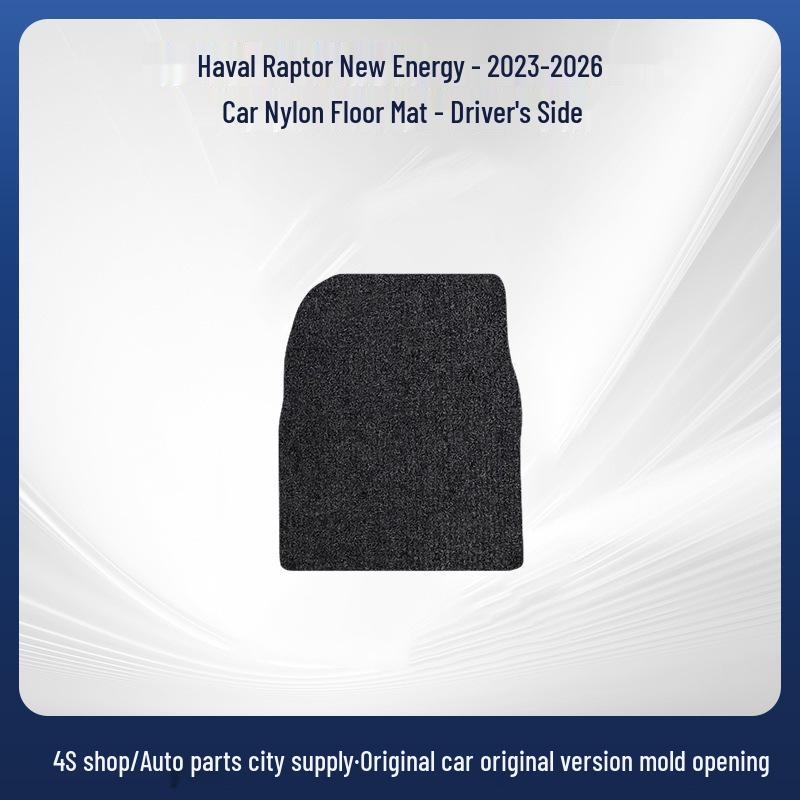 Haval Menglong New Energy - Wear-Resistant Black Nylon Car Floor Mats (2023-2026)