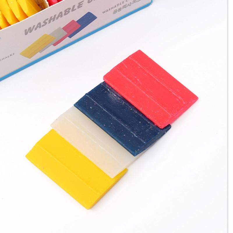 50Pcs Colored Tailor's Chalk Set Ergonomic Grip Dressmaking Chalk Sewing Marking Tool for Fabric Marking Tailoring
