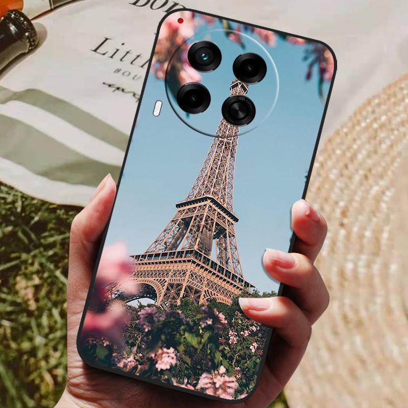 For Tecno Camon 30 4G 5G Case CL7 Luxury Phone Silicon Back Cover For Tecno Camon30 Cases 6.78" Full Protective Shell Capas