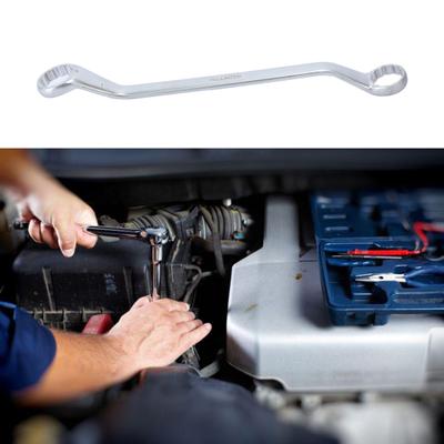 32-34mm Double Offset Ring Spanner High Hardness Tough Durable Offset Ends Wrench