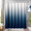 Handon Gradient Style Waterproof Shower Curtain