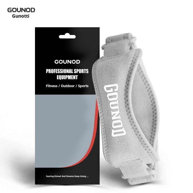 

1/2PCS Running Knee Pads with Pressured Cowhide Patella Belt, Absorbs Shock, Anti-Meniscus, Perfect for Staying Fit and Riding 1PCS серый