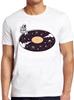 Cosmic Sound Vinly Astronaut Planets Solar System Sun Meme Gift UNISEX T-shirt