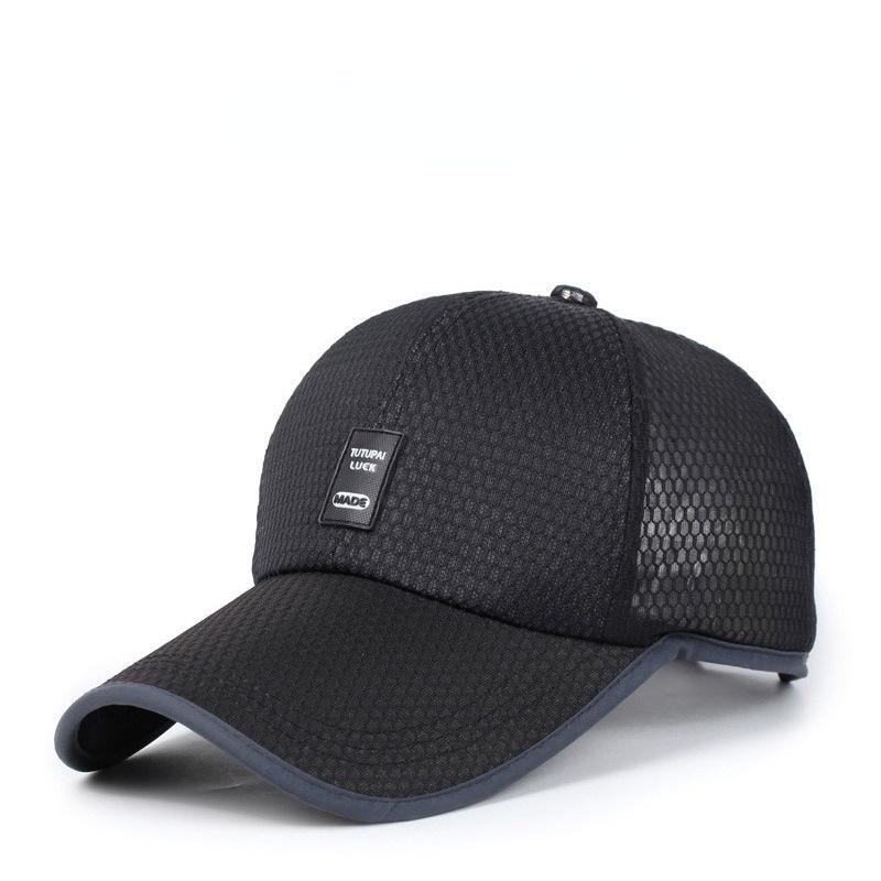 

Men Women Baseball Caps Summer Sun Protection Visor Hats Breathable Casual Outdoor Sports Caps for Couples Daily Wear чёрный