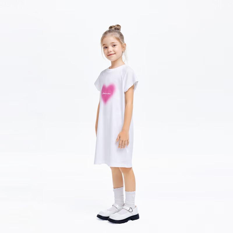 Little MO&Co. Girls  Moisture-Wicking Short-Sleeve T-Shirt Dress 120