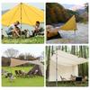 KOMCLUB Tarp Telescoping Aluminum Tent Canopy Aviation Aluminum Height Total Length Diameter Stepless Sliding No Assembly Main Set of Swing Just For