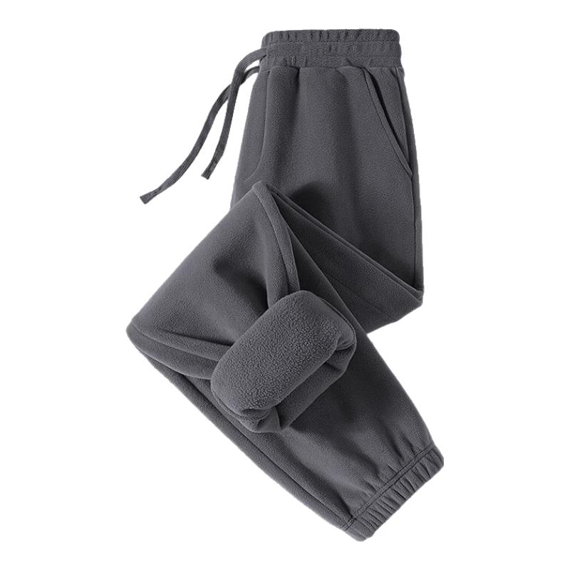 Jeanswest Men's Thickened Fleece Jogger Pants