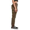 Pantalon En Sergé De Coton Femme Urban Classics Utility - Olive - 26