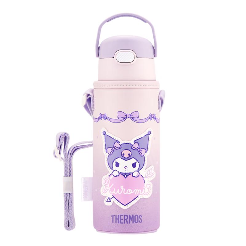 Thermos Kuromi 500ml 316L Stainless Steel Insulated Bottle