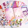 DIY Sticker Set for Kids Diary Journal Scrapbook for Teens Birthday Gift Craft Notebook