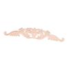 Light Brown Wood Carved Applique 40x8cm Cabinet Furniture Decoration  Furniture Decoration