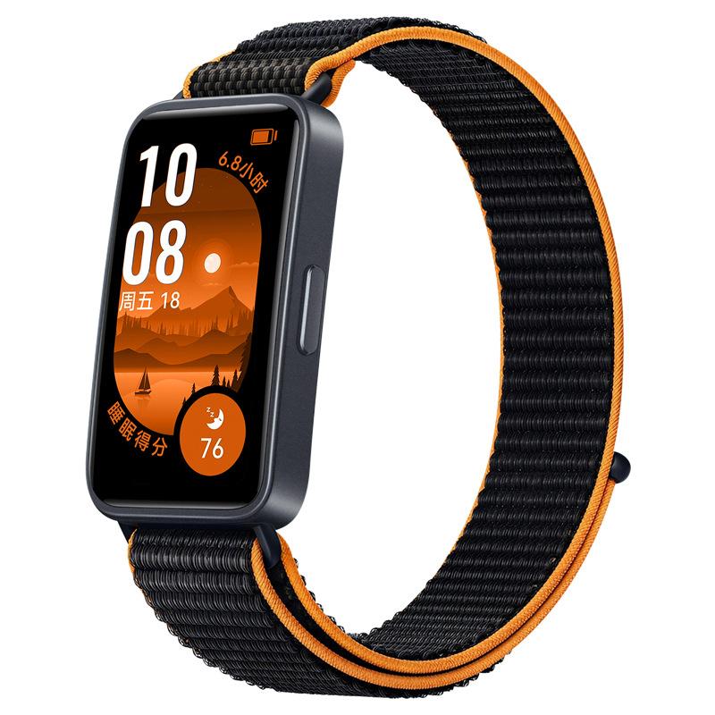 Sports Nylon Loop Strap for Huawei Band 10/9/8 Official Replacement Bracelet Belt Huawei Band 9/10 Wristband Correa Accessories