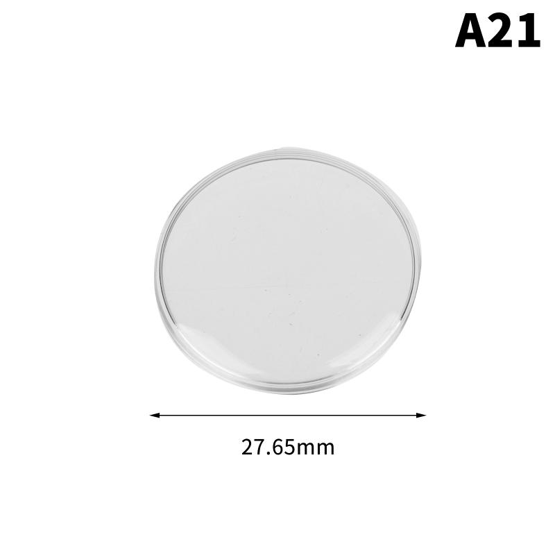 17,8 mm - 28,15 mm Pouzdro na dámské hodinky Zrcátko Organické Lepidlo Kryt Plastové Čočky Kryt Nádobky Akrylový Plastový Ochranný Film Kryt