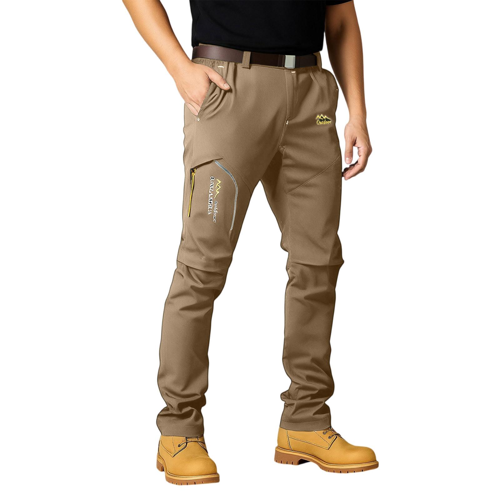 

Casual Quick Drying Pants Shorts Detachable Hiking Pants XXL хаки