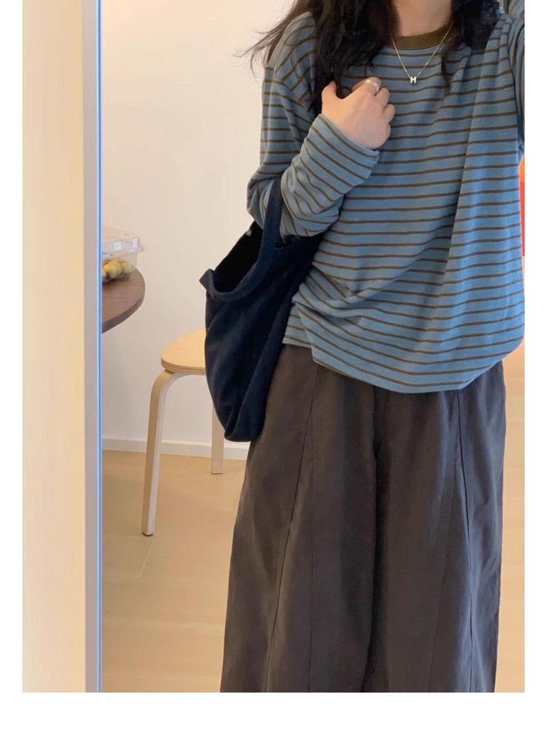 Japanese High-Waisted Casual Balloon Pants for Petite Individuals - Autumn Relaxed Style