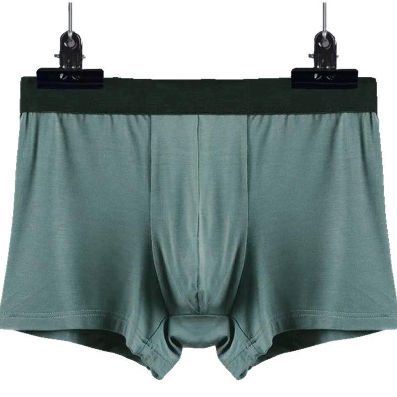 Unterhosen Herren Übergröße 130-180kg Herren Boxershorts Modal Atmungsaktive Unterwäsche Weit geschnittene Hosen Boxershorts