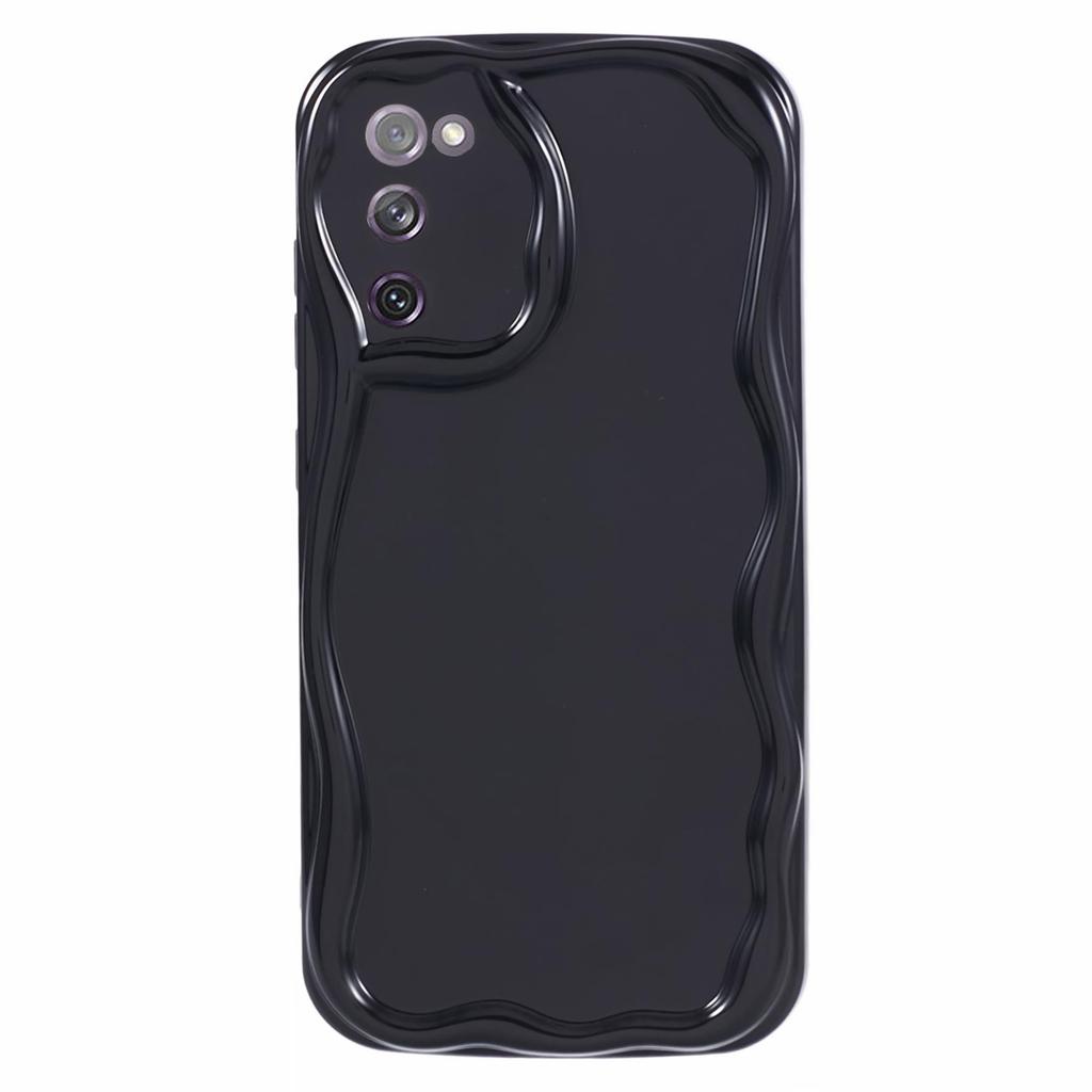 YX Series For For Samsung Galaxy S20 FE 5G/S20 FE/S20 FE 2022/S20 Lite Case Creative Wave Shape TPU Precise Cutout Phone Shell