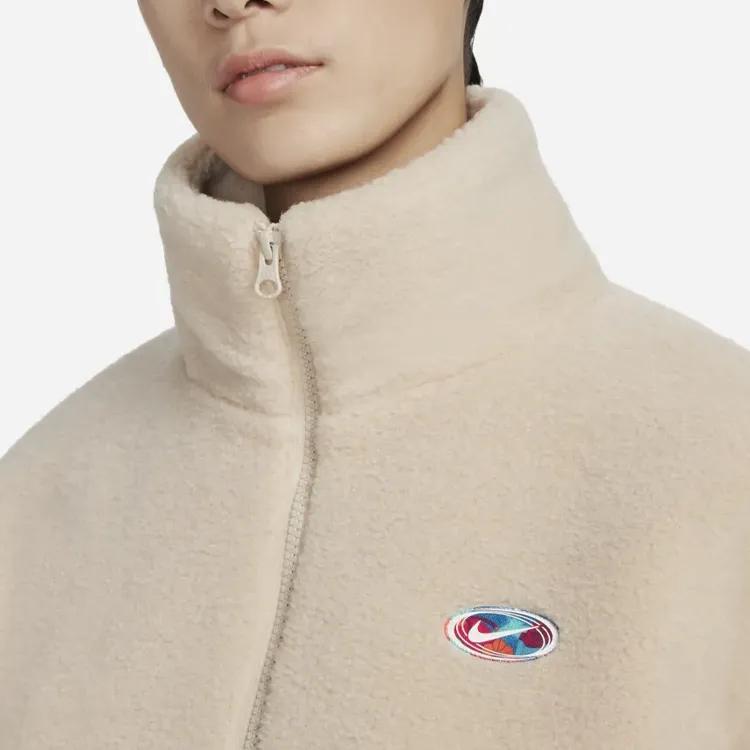 Nike Chinese New Year Jackets Women's Dune White Stand Collar Moderate Other (Unisex) Jackets FD4796 126