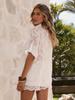 2025 Trendy European & American Fashion Button Shirt and Shorts Set