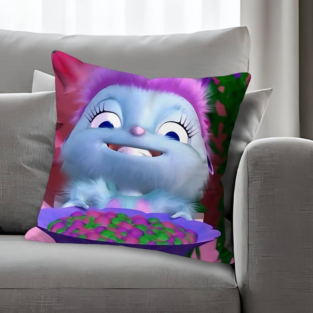 Cute Funny BBibblesS Pillow Cases for Bedroom Living Room Sofa Home Decor Polyester Cushion Cover with Zipper
