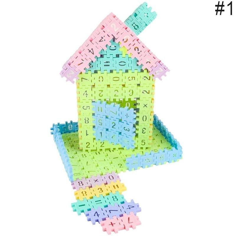 Joacă Puzzle Blocuri educaționale Cărămizi Jucării-Pătrat digital Nou