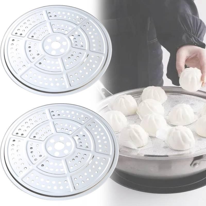 430 Stainless Steel Steamer Plate For Home Kitchen Perfect For Buns And Dumplings