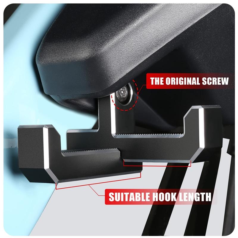 Powerful Trunk Hooks Storage Bag Hooks T+J-Shaped Hooks Hooks For Ford Bronco Luggage Grocery Bag Hooks Grocery Bag Hooks