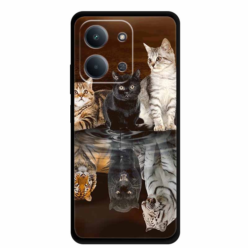 

For Redmi 15C 4G Case Fashion Flowers Funny Painted Soft TPU Back Cover For Redmi15C 4G 25078RA3EA 2508CRN2BC Phone Case Bumper For15C 4G Global