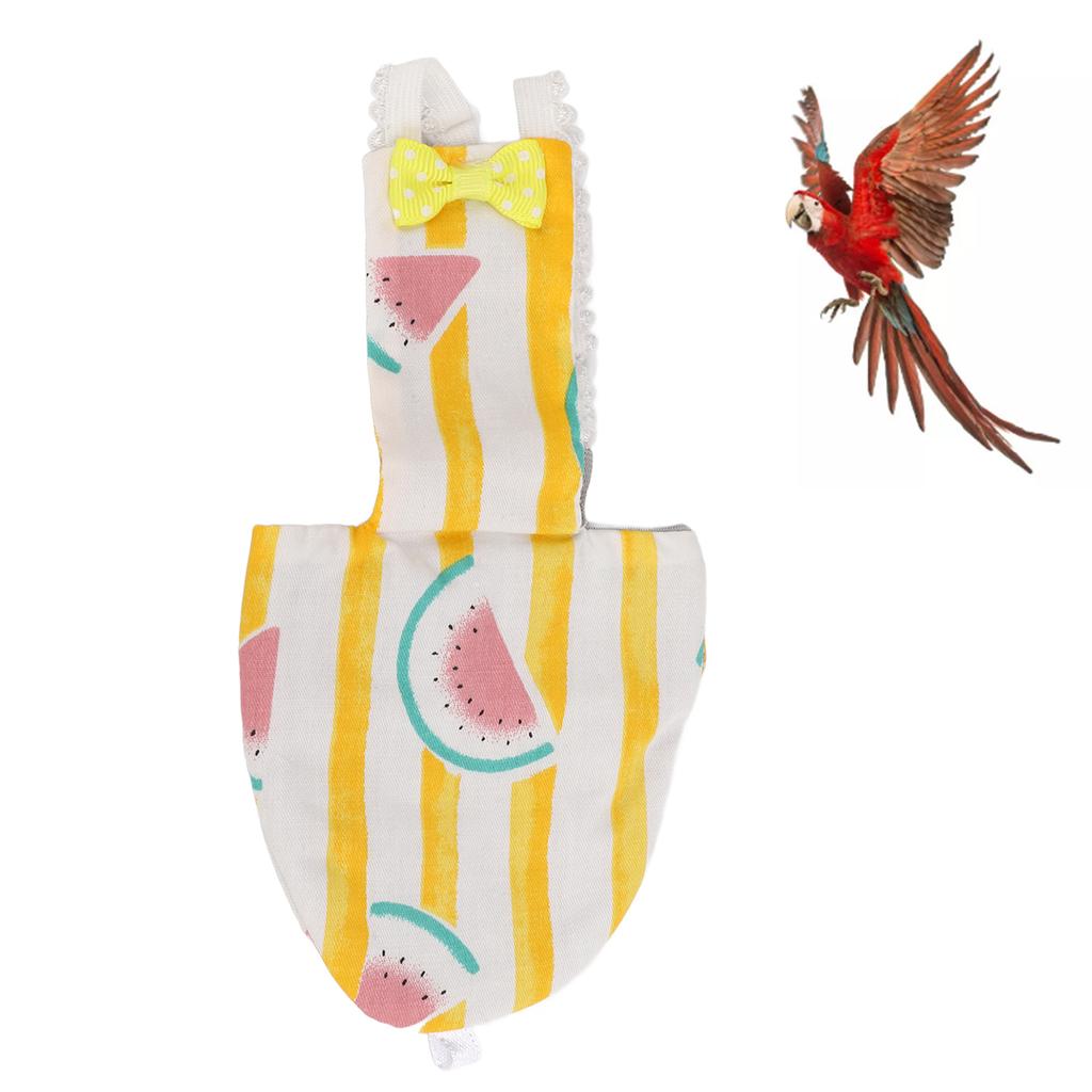 Pet Bird Diapers Washable Reusable Birds Suit Diapers for Pet Birds Parakeet Cockatiel African NaMacaw