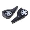 1 Pair Suitcase Wheels Replacement Luggages Wheels Airplanes Wheels Luggages Replacement Wheels for Suitcase Repairing