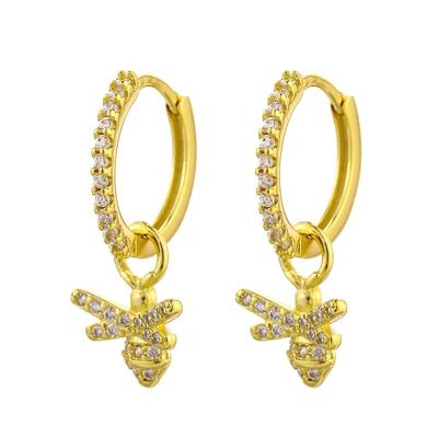 925 Sterlingsilber Tier Creolen für Damen Niedliche Schmetterling Pferd Biene Seestern Kreis Ohrringe Schmuck Geschenk